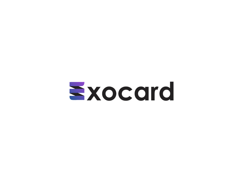 Exocard logo design by alvin