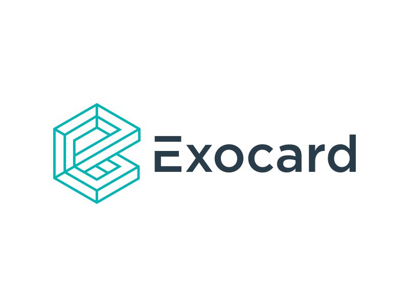 Exocard logo design by Rossee
