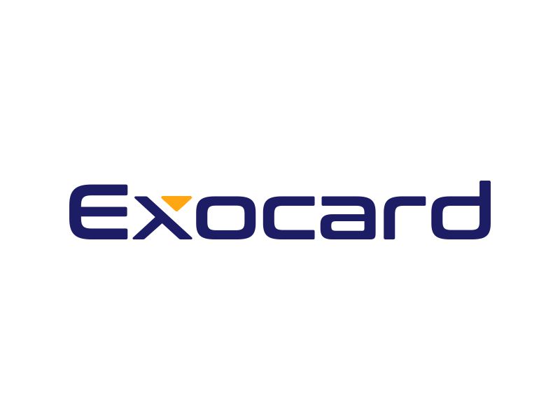 Exocard logo design by Galfine
