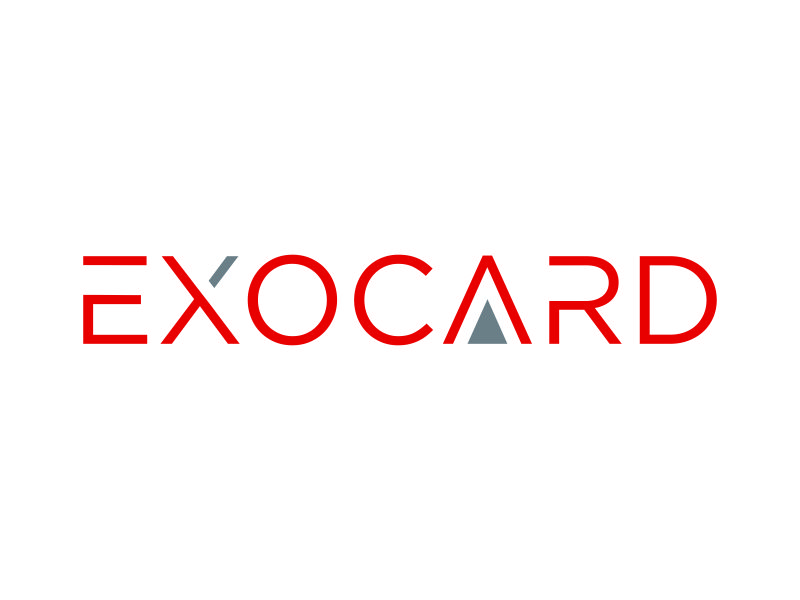 Exocard logo design by ozenkgraphic