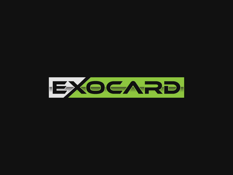 Exocard logo design by igor1408