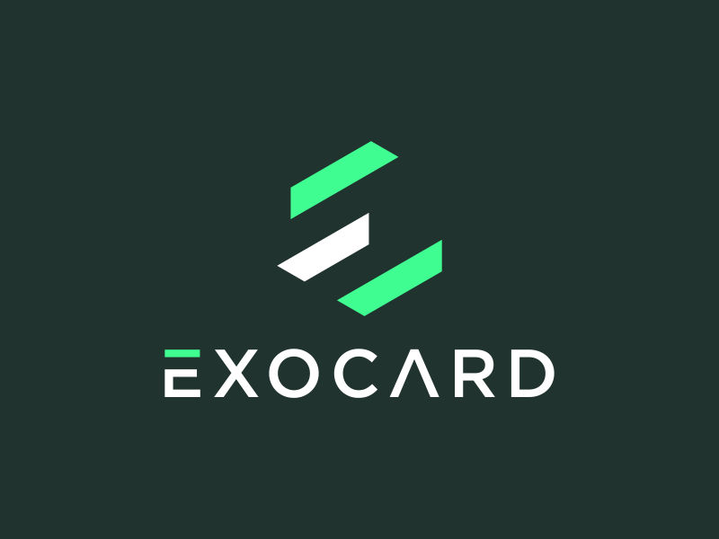 Exocard logo design by zeta