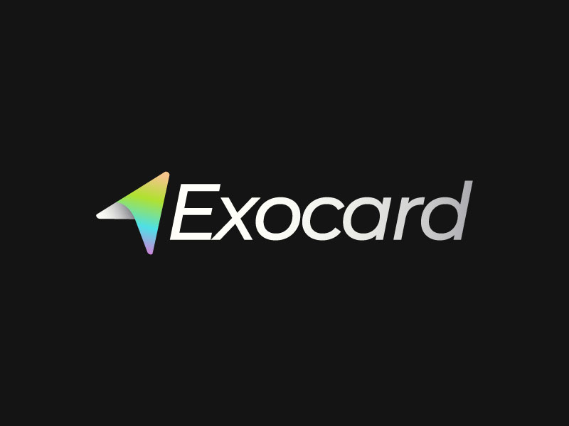 Exocard logo design by Sami Ur Rab