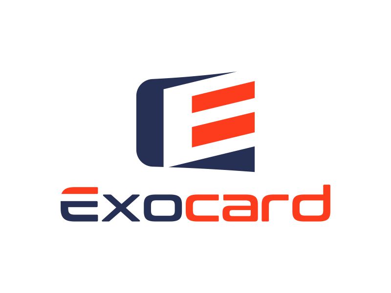 Exocard logo design by graphicstar