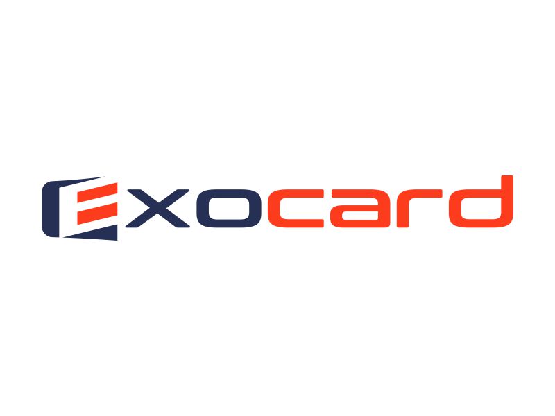 Exocard logo design by graphicstar