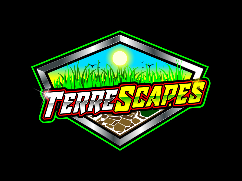 TerreScapes logo design by Koushik