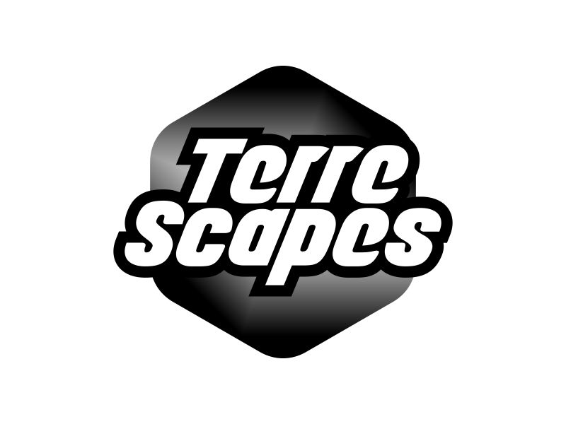 TerreScapes logo design by Gedibal