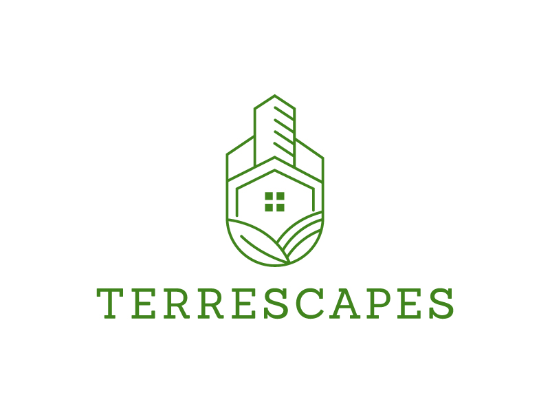 TerreScapes logo design by MonkDesign