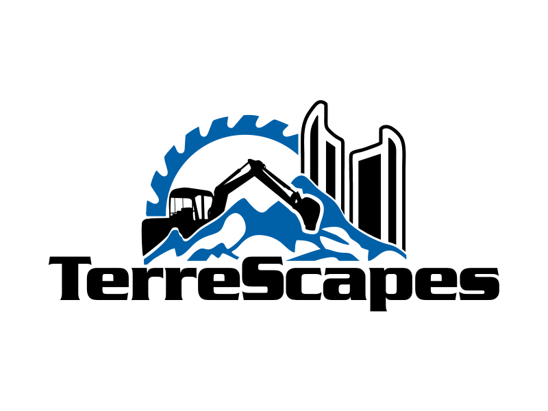 TerreScapes logo design by cikiyunn