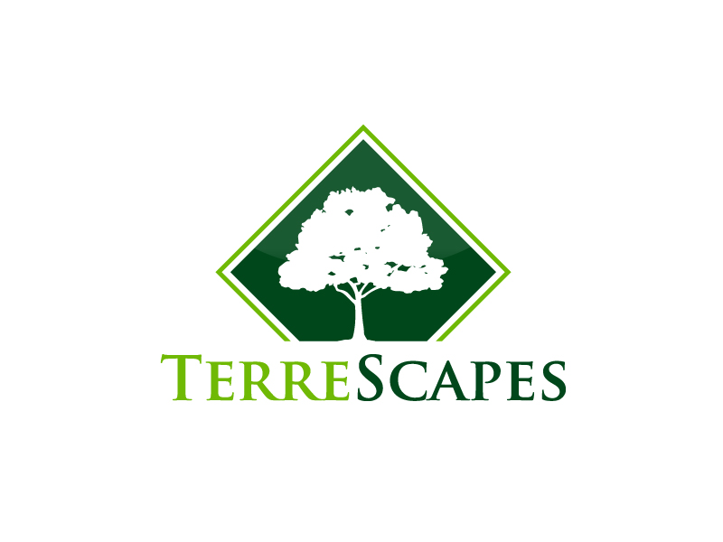 TerreScapes logo design by akilis13
