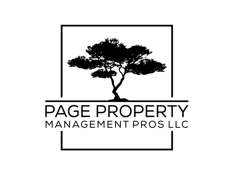 Page property management pros llc logo design by cintoko