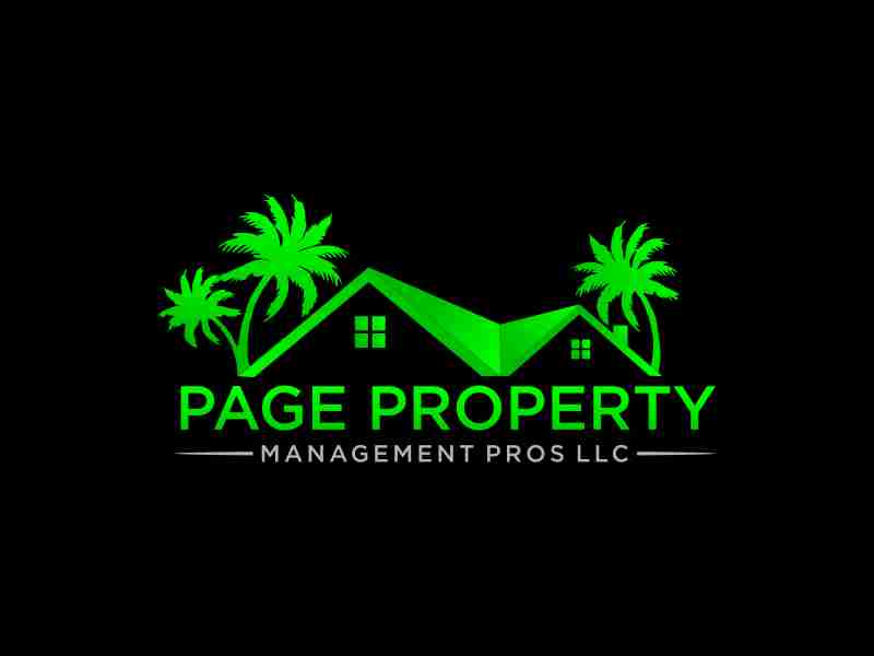 Page property management pros llc logo design by Toraja_@rt