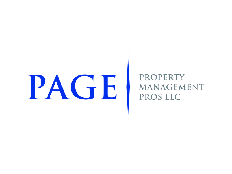 Page property management pros llc logo design by christabel