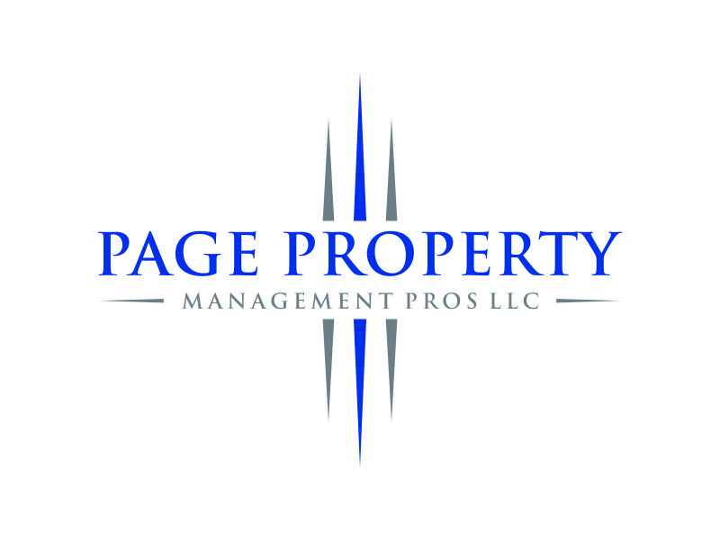 Page property management pros llc logo design by christabel