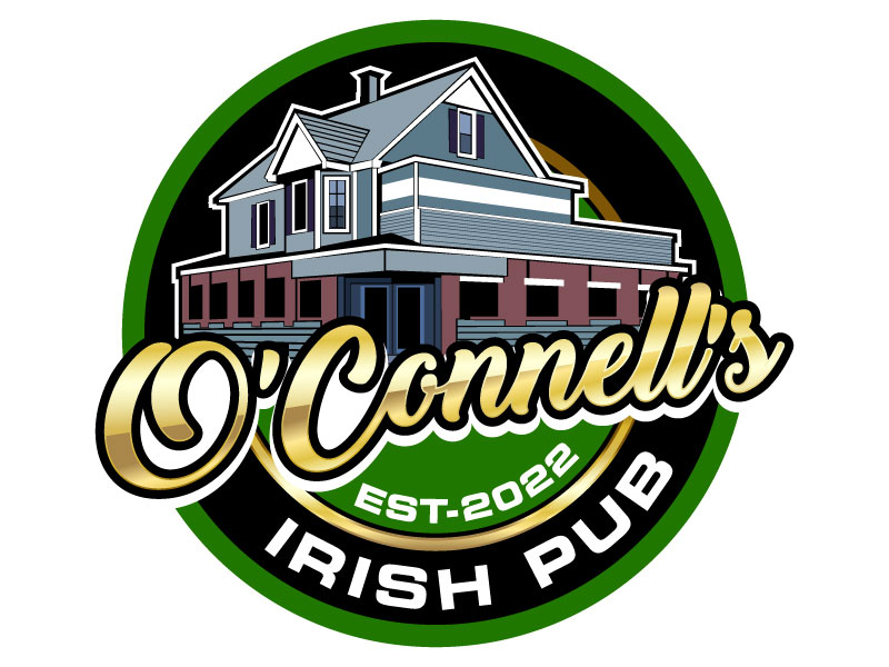 O'Connell's Irish Pub logo design by Suvendu