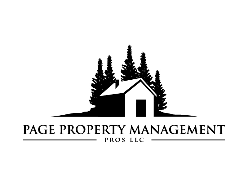 Page property management pros llc logo design by cybil