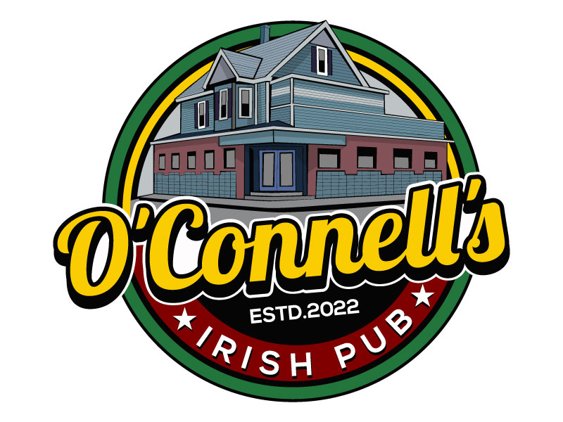 O'Connell's Irish Pub logo design by LogoQueen