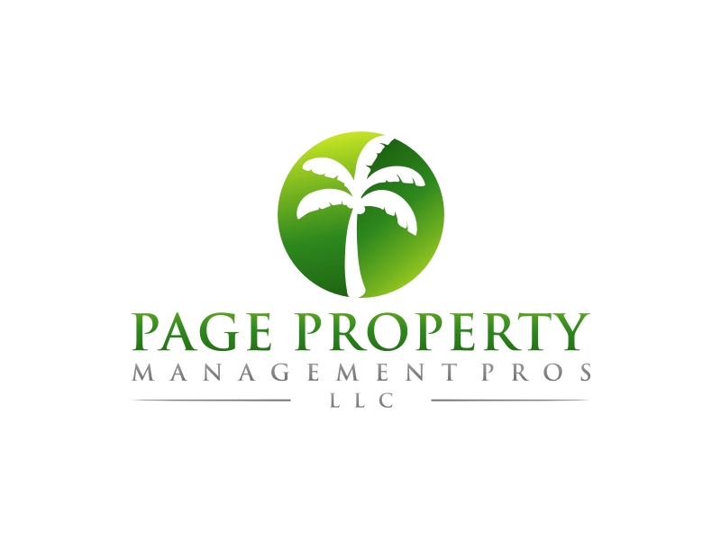 Page property management pros llc logo design by ArRizqu