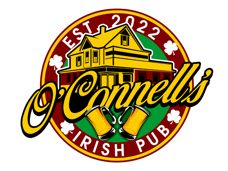 O'Connell's Irish Pub logo design by DreamLogoDesign