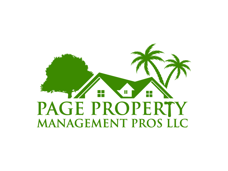 Page property management pros llc logo design by sakarep