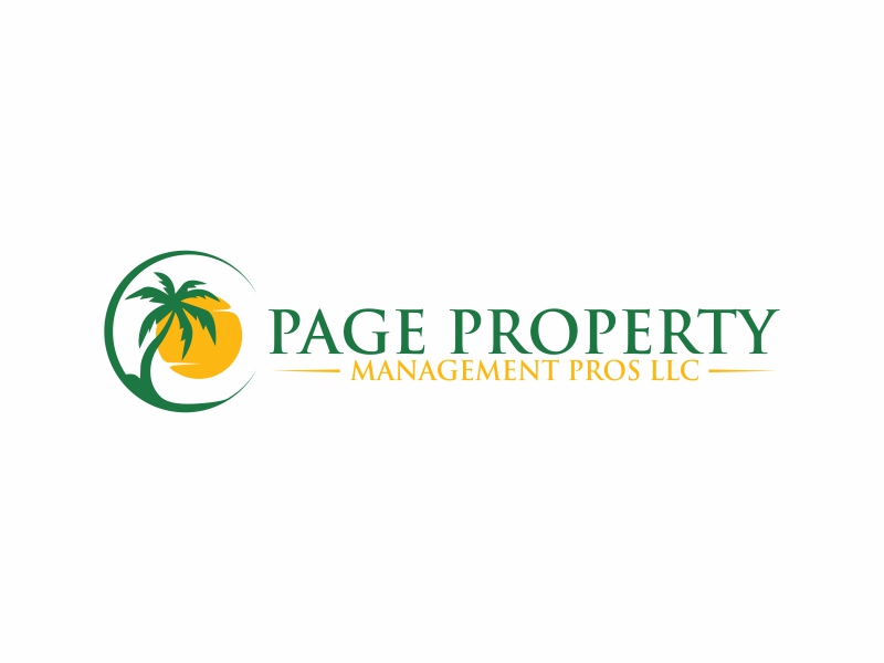 Page property management pros llc logo design by qqdesigns