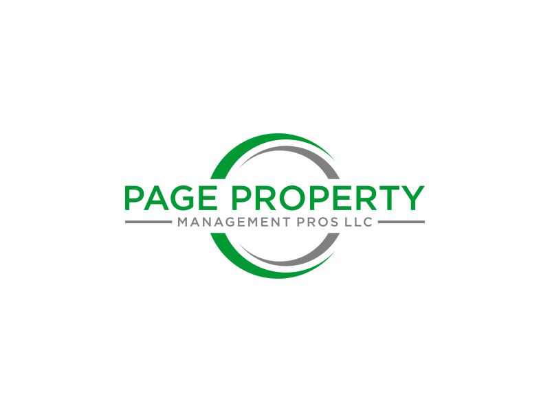 Page property management pros llc logo design by dewipadi