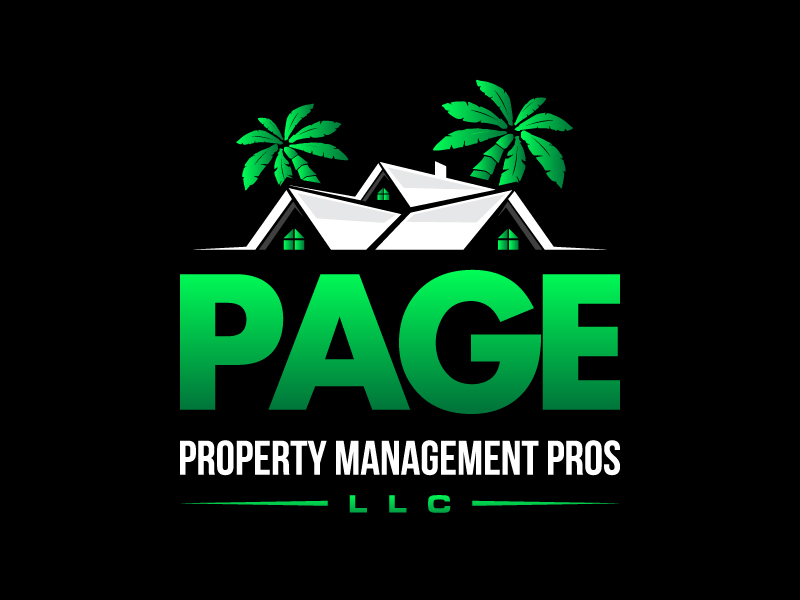 Page property management pros llc logo design by PRN123