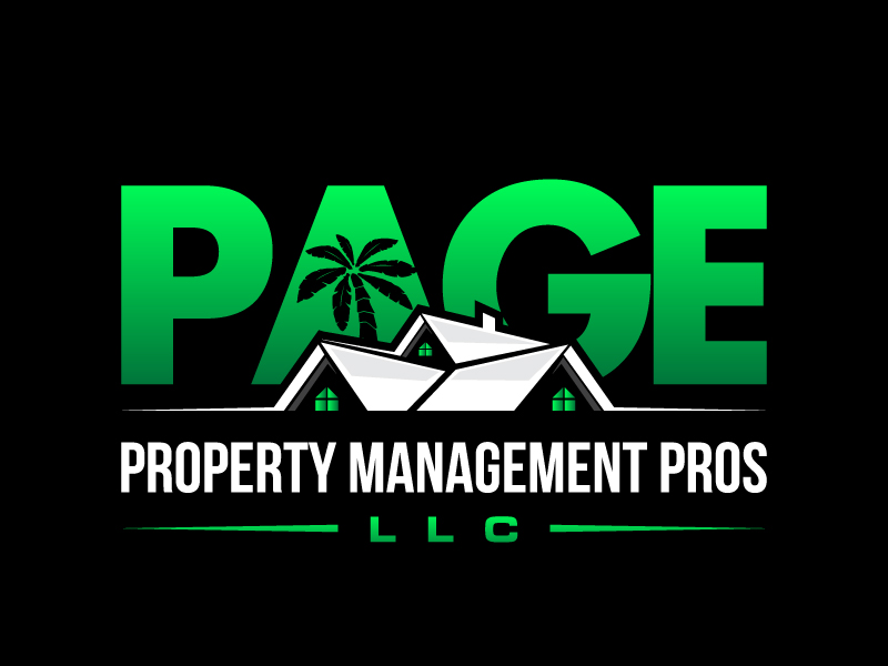 Page property management pros llc logo design by PRN123