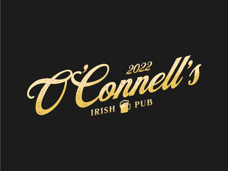 O'Connell's Irish Pub logo design by Sami Ur Rab