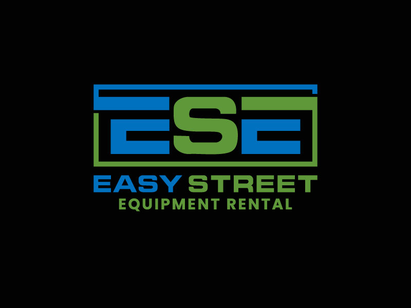 Easy Street Equipment Rental / ESE Rental logo design by aryamaity