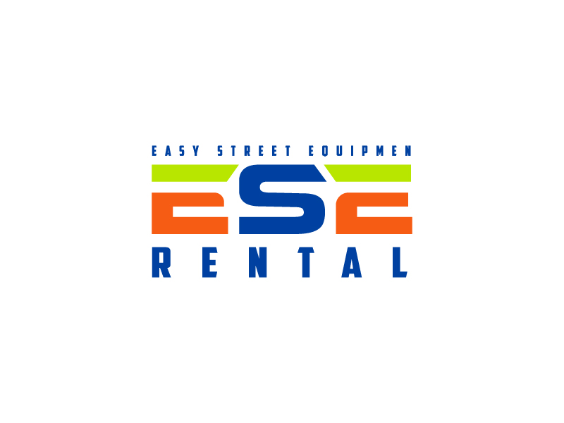 Easy Street Equipment Rental / ESE Rental logo design by yans