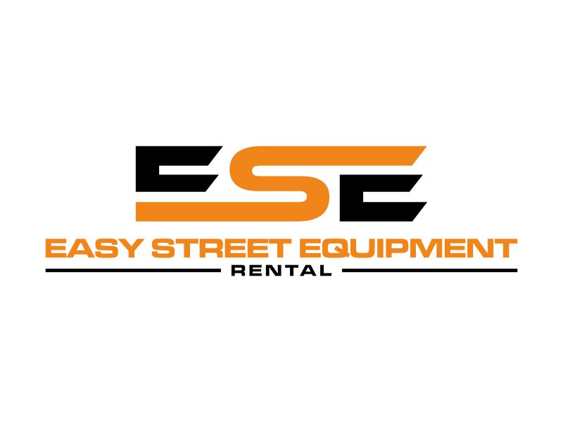 Easy Street Equipment Rental / ESE Rental logo design by dewipadi