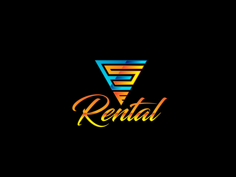 Easy Street Equipment Rental / ESE Rental logo design by bezalel