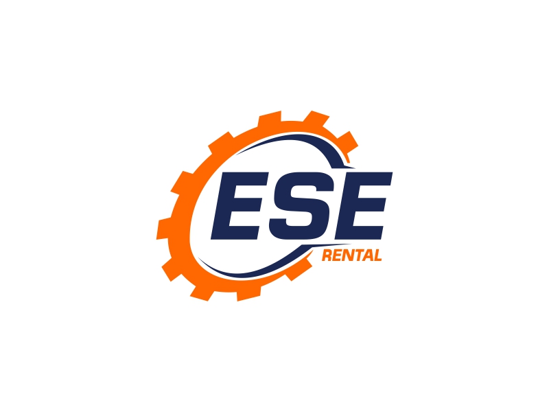 Easy Street Equipment Rental / ESE Rental logo design by luckyprasetyo
