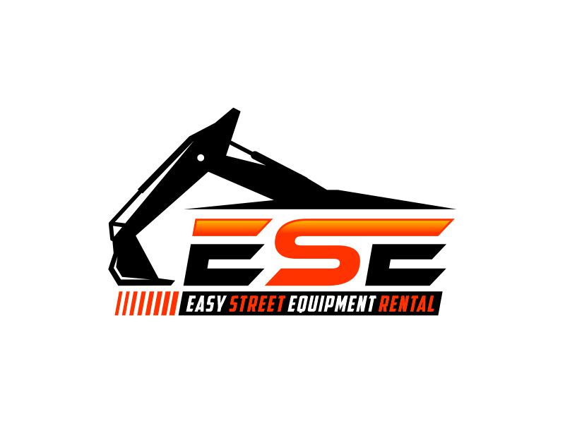 Easy Street Equipment Rental / ESE Rental logo design by zonpipo1