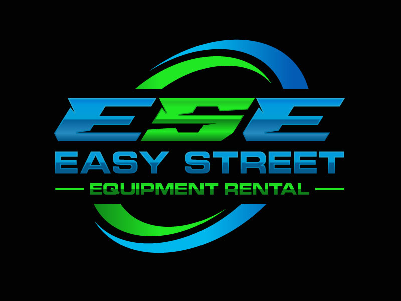 Easy Street Equipment Rental / ESE Rental logo design by aryamaity