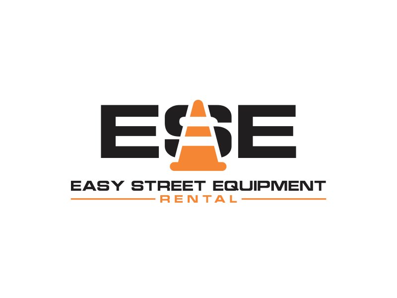 Easy Street Equipment Rental / ESE Rental logo design by rokenrol