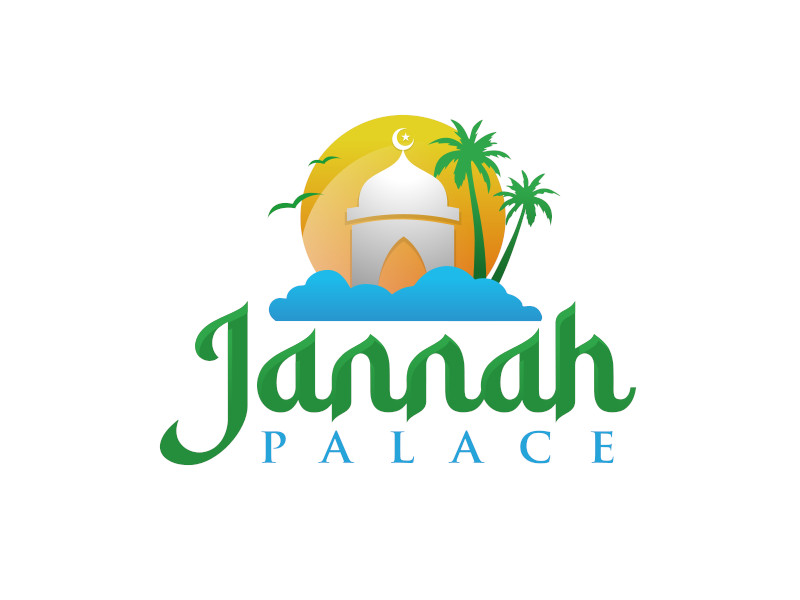 JANNAH PALACE logo design by Dakon