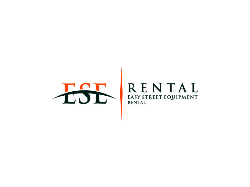 Easy Street Equipment Rental / ESE Rental logo design by bomie