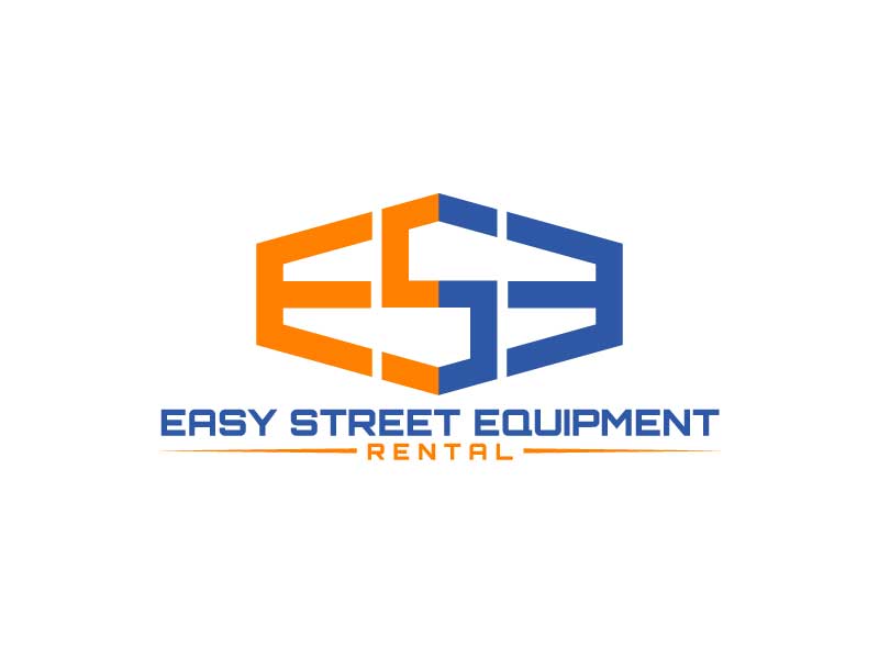 Easy Street Equipment Rental / ESE Rental logo design by afifzu