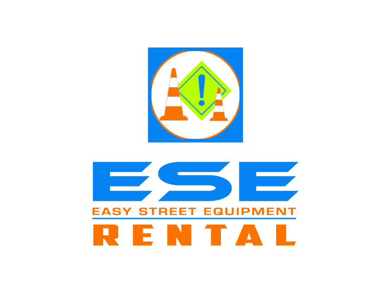 Easy Street Equipment Rental / ESE Rental logo design by pilKB