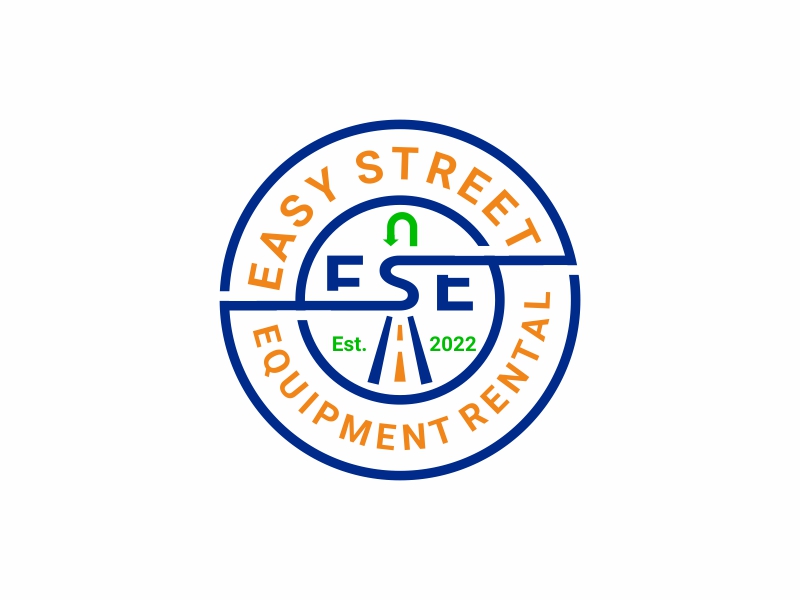 Easy Street Equipment Rental / ESE Rental logo design by Andri Herdiansyah