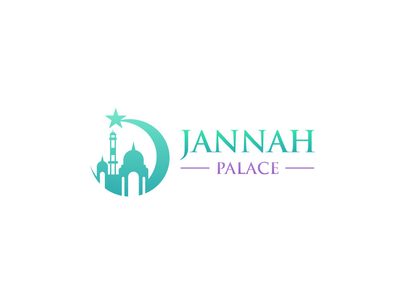 JANNAH PALACE logo design by azizah