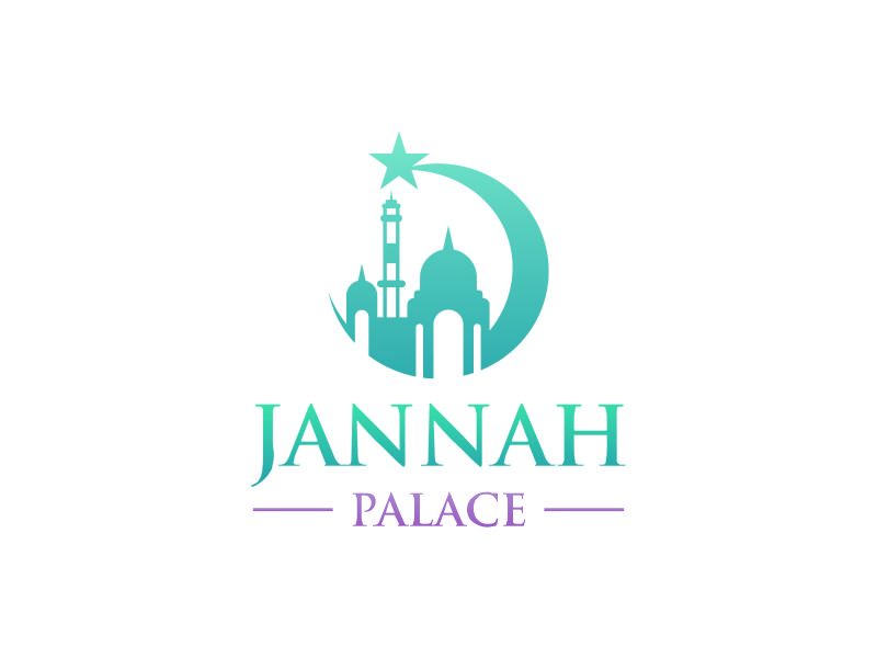 JANNAH PALACE logo design by azizah