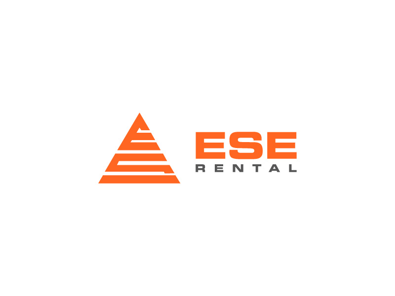 Easy Street Equipment Rental / ESE Rental logo design by yondi