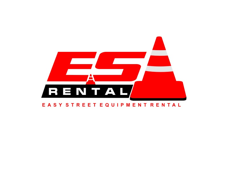Easy Street Equipment Rental / ESE Rental logo design by rdbentar