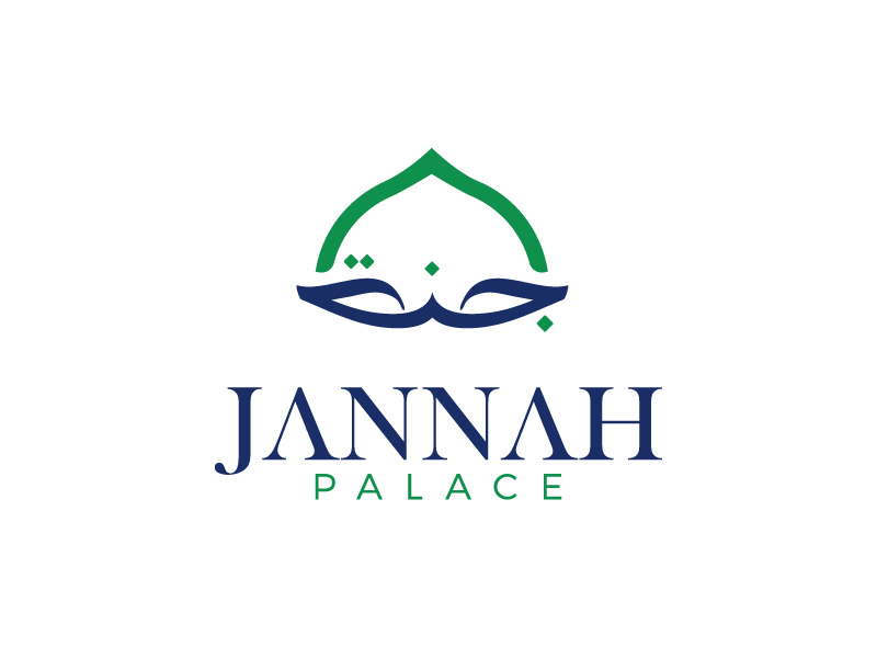 JANNAH PALACE logo design by Fajar Faqih Ainun Najib