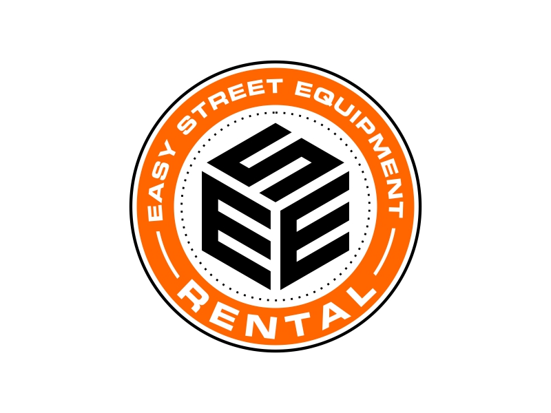 Easy Street Equipment Rental / ESE Rental logo design by ubai popi