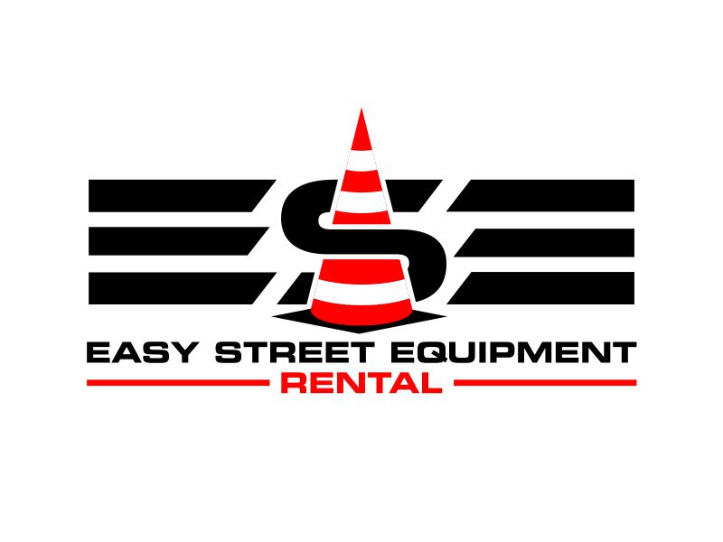 Easy Street Equipment Rental / ESE Rental logo design by mutafailan