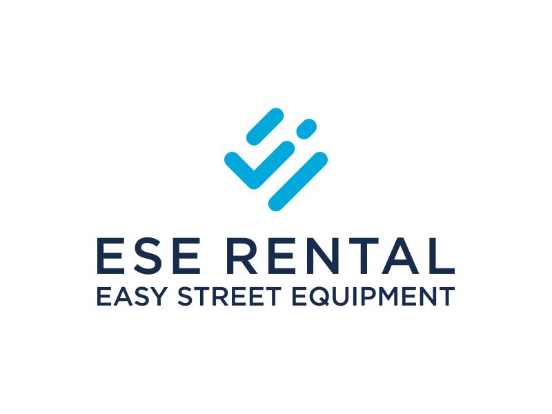 Easy Street Equipment Rental / ESE Rental logo design by Lewung